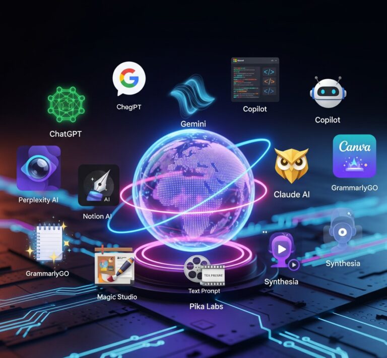 Top 10 Most Popular AI Tools in 2025 Features, Use Cases & Comparison